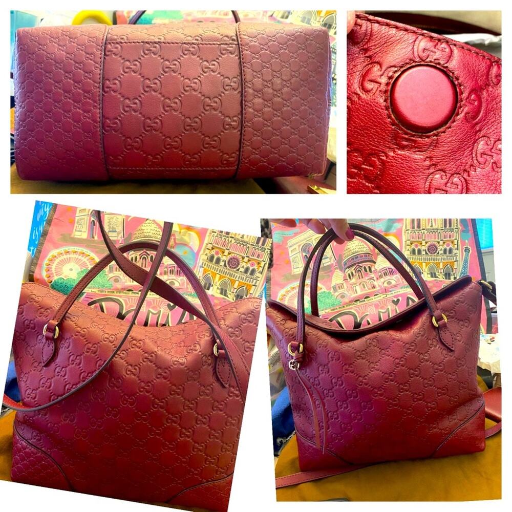 Gucci Bordeaux Argentine crossbody, Certificate of authenticity